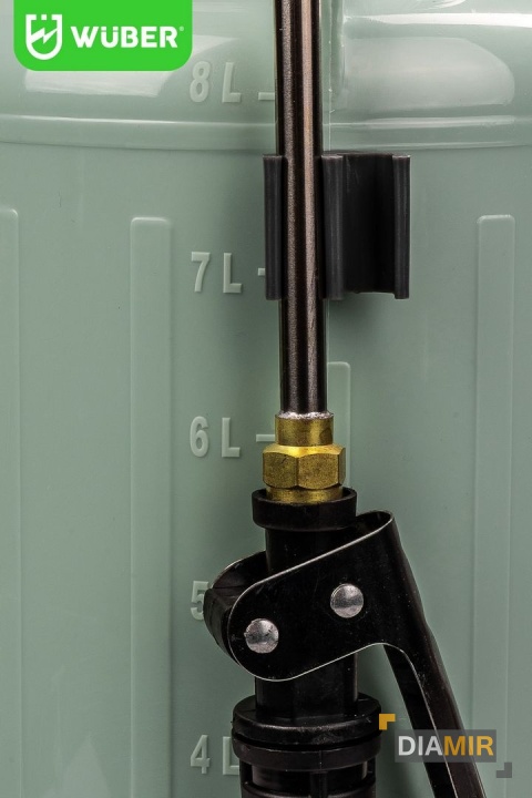 OPRYSKIWACZ AKUMULATOROWY OGRODOWY ELEKTRYCZNY LEKKI 8L ZESTAW LANCA WUBER