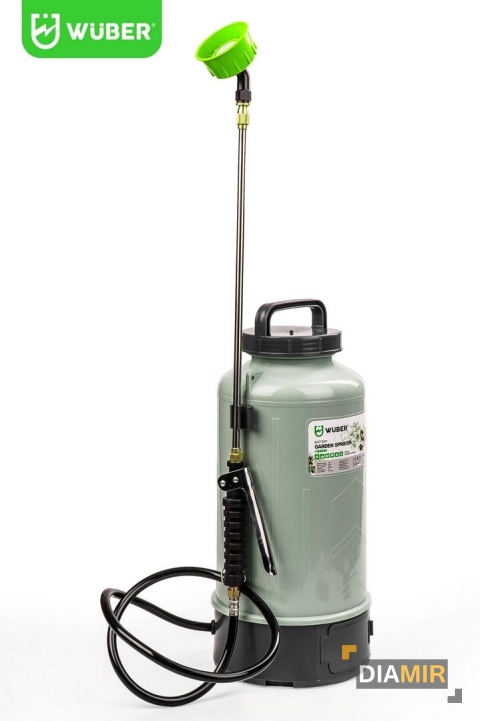 OPRYSKIWACZ AKUMULATOROWY OGRODOWY ELEKTRYCZNY LEKKI 8L ZESTAW LANCA WUBER