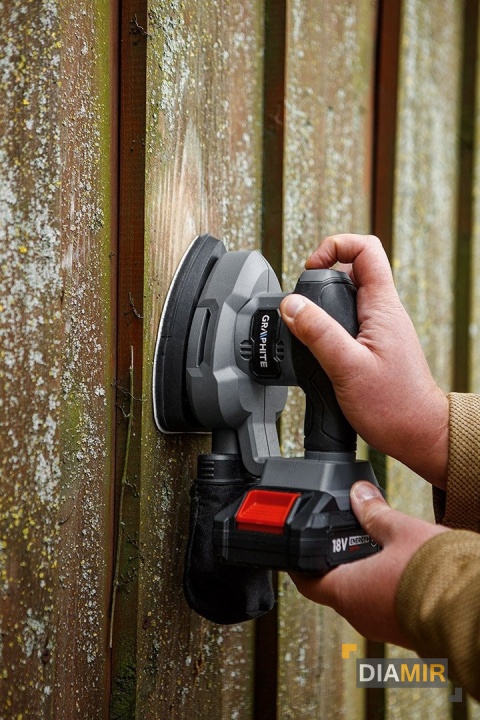 PAPIER ŚCIERNY P240 na rzep żelazko 102 x 152mm 5szt. OTWORY GRAPHITE