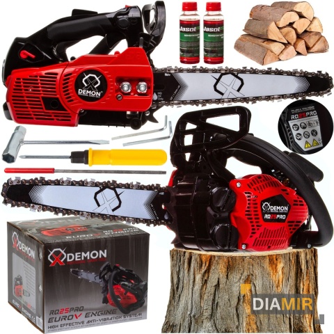 PIŁA DEMON ŁAŃCUCHOWA SPALINOWA PILARKA 10" GAŁĘZIÓWKA LEKKA MOCNA 1,5 KM