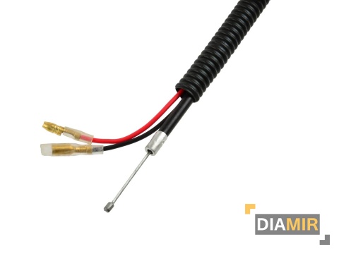 PRAWA RĄCZKA MANETKA GAZU DO KOSY SPALINOWEJ NAC DEMON UNIWERSALNA 19MM