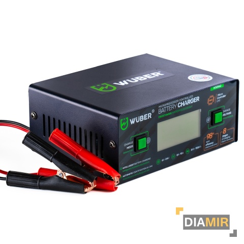 PROSTOWNIK 6/8/12/14/16/24V MIKROPROCESOROWY ŁADOWARKA DO AKUMULATORA 10A