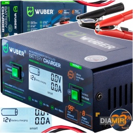 PROSTOWNIK 6/8/12/14/16/24V MIKROPROCESOROWY ŁADOWARKA DO AKUMULATORA 10A