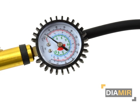 Pistolet pneumatyczny do pompowania 1/4" z manometrem TG-10