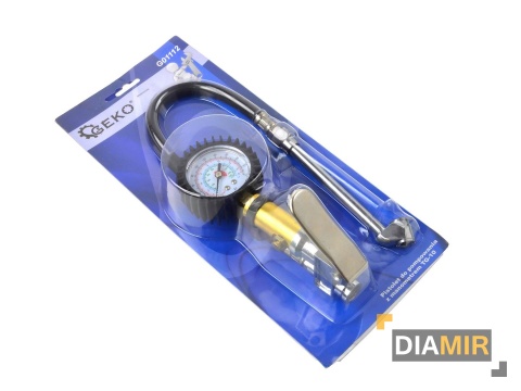 Pistolet pneumatyczny do pompowania 1/4" z manometrem TG-10