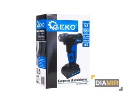 KOMPRESOR AKUMULATOROWY SAMOCHODOWY POMPKA 12V 10.3 BAR 23L/MIN LED LCD