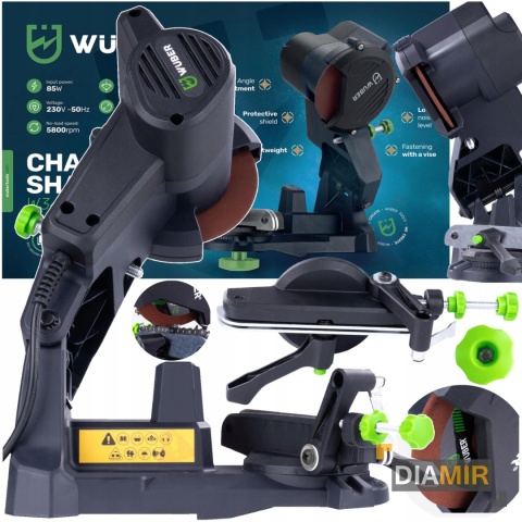 OSTRZAŁKA DO ŁAŃCUCHÓW PIŁ PILAREK DO OSTRZENIA ELEKTRYCZNA TARCZA 85 W