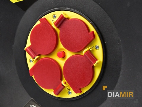 Przedłużacz elektryczny bębnowy KABEL 3x2,5 mm 50 m