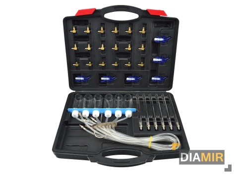 Przelewowy tester wtryskiwaczy COMMON RAIL zestaw diagnostyczny