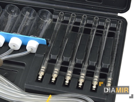 Przelewowy tester wtryskiwaczy COMMON RAIL zestaw diagnostyczny