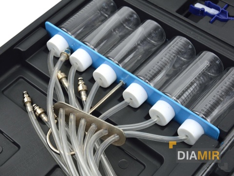 Przelewowy tester wtryskiwaczy COMMON RAIL zestaw diagnostyczny