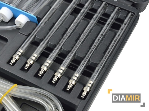 Przelewowy tester wtryskiwaczy COMMON RAIL zestaw diagnostyczny