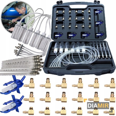 Przelewowy tester wtryskiwaczy COMMON RAIL zestaw diagnostyczny