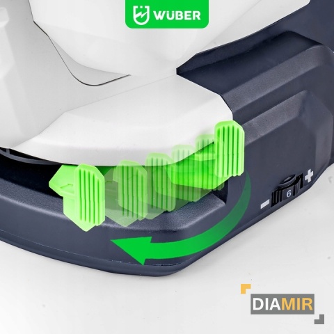 SIEWNIK AKUMULATOROWY DO TRAWY NAWOZU ROZSIEWACZ 3,3 L RĘCZNY WUBER