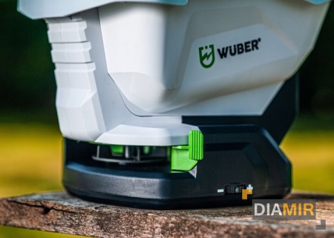 SIEWNIK AKUMULATOROWY DO TRAWY NAWOZU ROZSIEWACZ 3,3 L RĘCZNY WUBER