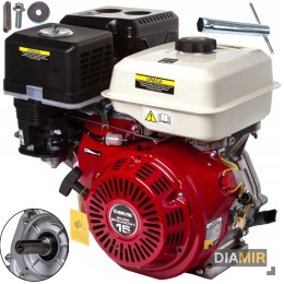 SILNIK SPALINOWY benzynowy GX390 15KM OHV motopompy zagęszczarki 25mm