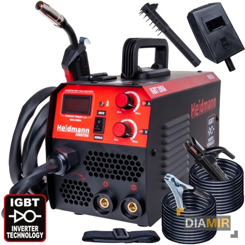 SPAWARKA INWERTOROWA MIGOMAT FLUX PÓŁAUTOMAT 20 - 200 A 230 V 3,7 kVA