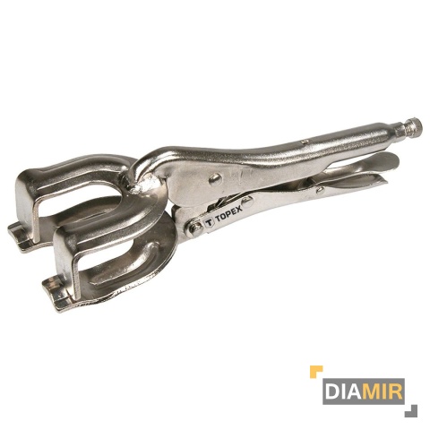 SZCZYPCE ZACISKOWE SPAWALNICZE TYP "W", DŁUGOŚĆ 225 MM