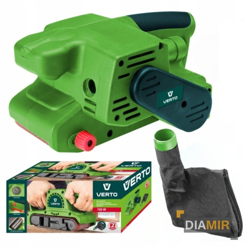 SZLIFIERKA TAŚMOWA CZOŁG 730 W PAS BEZKOŃCOWY 75 x 457 mm