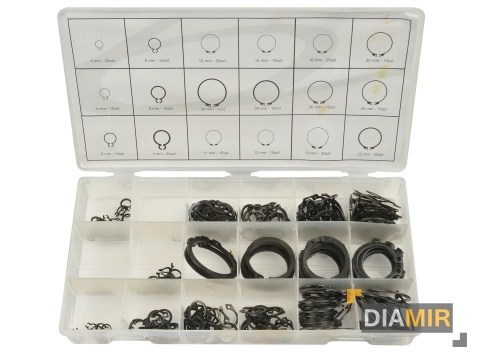 Segery pierścienie osadcze segera zewnętrzne Geko 300 el.