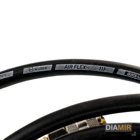 WĄŻ PNEUMATYCZNY GUMOWY DO KOMPRESORA 20 m 6x13MM