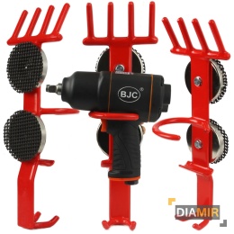 WIESZAK KLUCZA PNEUMATYCZNEGO kluczy nasadowych 2x MAGNES