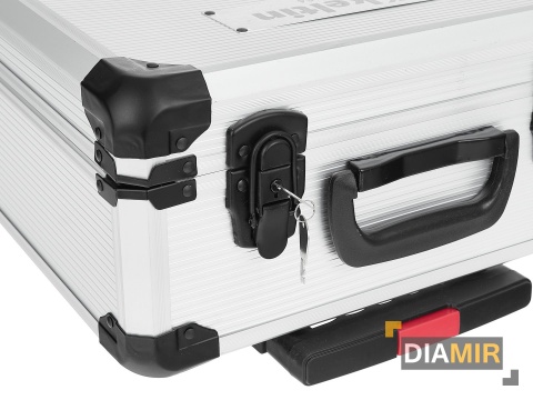 Walizka narzędziowa z wyposażeniem 187 el. zestaw narzędzi w walizce