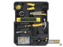 Walizka narzędziowa z wyposażeniem 187 el. zestaw narzędzi w walizce