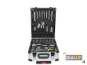 Walizka narzędziowa z wyposażeniem 187 el. zestaw narzędzi w walizce