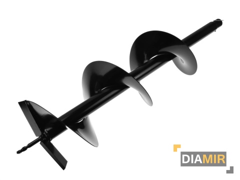 Wiertło do ŚWIDRA spalinowego WIERTNICY glebowej 25cm x 80cm