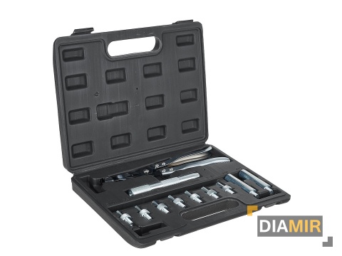 ZESTAW DO MONTAŻU USZCZELNIANIA ZAWORÓW SZCZYPCE DO USZCZELEK WALIZKA GEKO