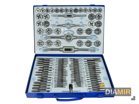 ZESTAW NARZYNEK I GWINTOWNIKÓW M2-M18 GWINTOWNIKI 110 EL KALIBROWNIKI