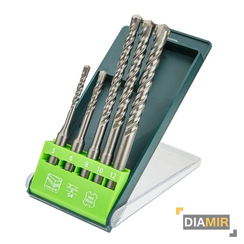 ZESTAW 5 szt. WIERTŁA SDS Plus DO BETONU SDS+ VERTO