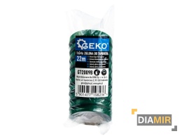 ZIELONA TAŚMA DO TAPENERA 10mm 22m/1szt. ZESTAW 10 szt.