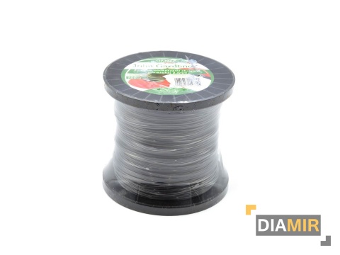 ŻYŁKA TNĄCA 2.4 MM 100 MB GWIAZDKA ZBROJONA DO KOSY PODKASZAKI