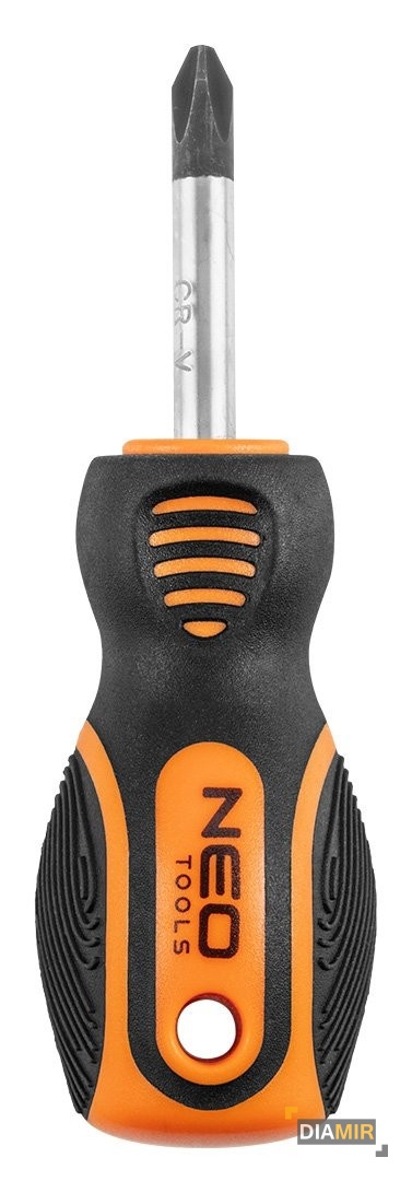 Zestaw 6 el. ŚRUBOKRĘTY WKRĘTAKI z magnesem 6szt. PŁASKI KRZYŻAK NEO