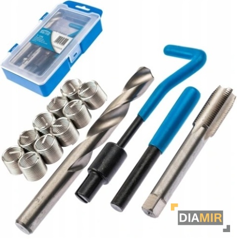 ZESTAW NAPRAWCZY do naprawy REGENERACJI gwintów M6 x 1,0mm