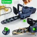 AKUMULATOROWA PILARKA PIŁA ŁAŃCUCHOWA DO DREWNA GAŁĘZIÓWKA 2X AKU WUBER