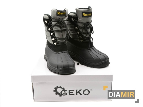 BUTY ROBOCZE wysokie na zimę śniegowce r. 46 jeden odlew CIEPŁE