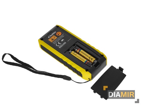 DALMIERZ LASEROWY MIERNIK ODLEGŁOŚCI 50 m PRECYZYJNY + PASEK