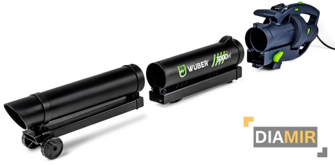 DMUCHAWA ELEKTRYCZNA DO LIŚCI OGRODOWA 3000 W 35 L ROZDRABNIACZ ODKURZACZ