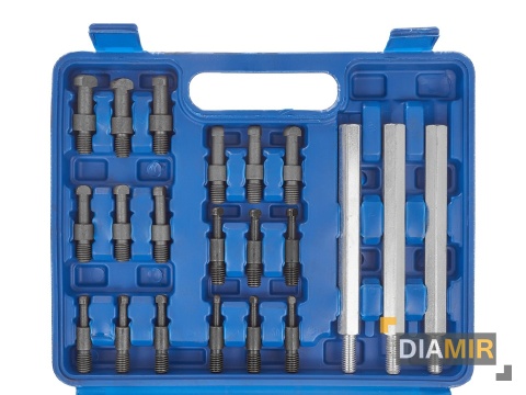 GEKO ZESTAW ŚCIĄGACZ DO ŁOŻYSK WEWNĘTRZNY WALIZKA UNIWERSALNY KOMPLET