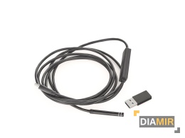 KAMERA INSPEKCYJNA ENDOSKOPOWA 2 m endoskop android USB LED 5,5 mm