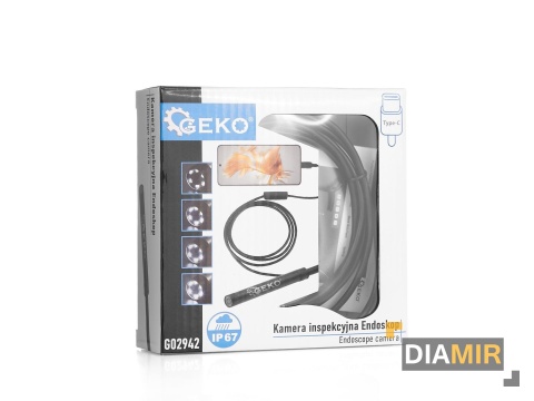 KAMERA INSPEKCYJNA ENDOSKOPOWA 2 m endoskop android USB LED 5,5 mm