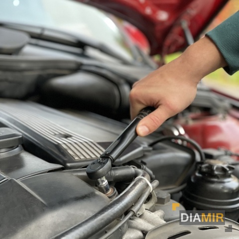 Klucz dynamometryczny BIGSTREN do kół 1/4 " 2-24 Nm z blokadą i etui