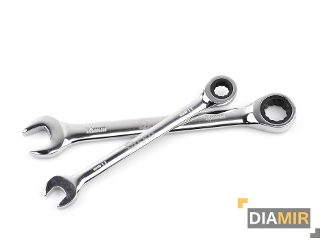 KLUCZE PŁASKIE ZESTAW KLUCZY PŁASKO OCZKOWYCH Z GRZECHOTKĄ 12 el 8-19mm