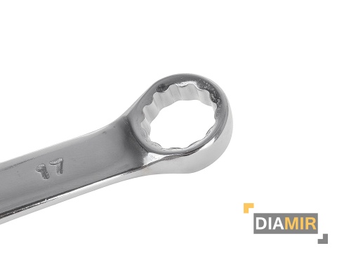 KLUCZE PŁASKO OCZKOWE 6-22mm 12el KLUCZ PŁASKIE SATYNOWANE CRV ETUI