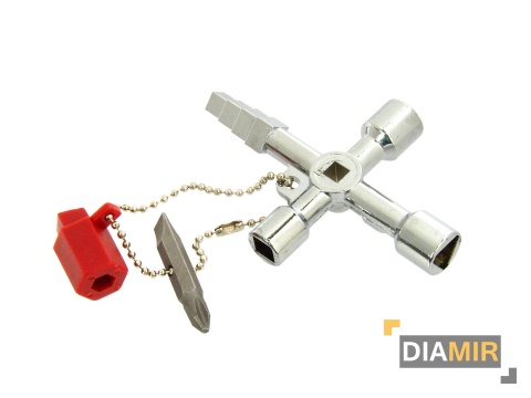 UNIWERSALNY KLUCZ DO SZAFEK SZAF TECHNICZNYCH STEROWNICZYCH ITP