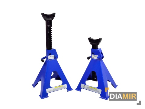 KOBYŁKI WARSZTATOWE 6 T PODSTAWKI STOJAKI KOZIOŁKI 2 szt 370 - 610 mm