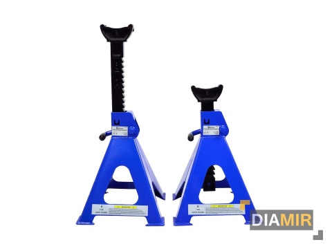 KOBYŁKI WARSZTATOWE 6 T PODSTAWKI STOJAKI KOZIOŁKI 2 szt 370 - 610 mm